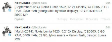    Nokia Lumia 1820